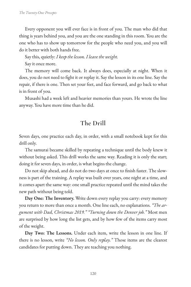 The seven-day Drill